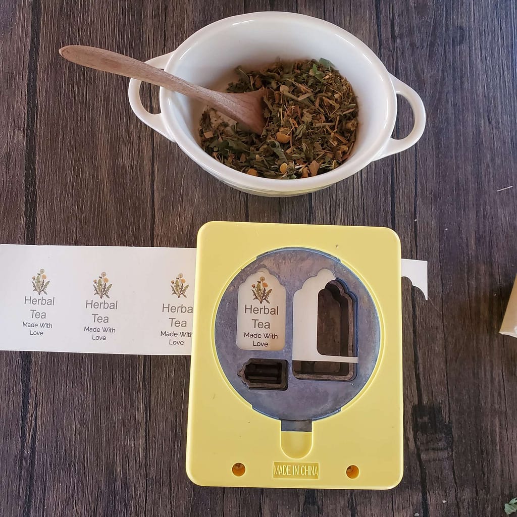how to make your own tea bags