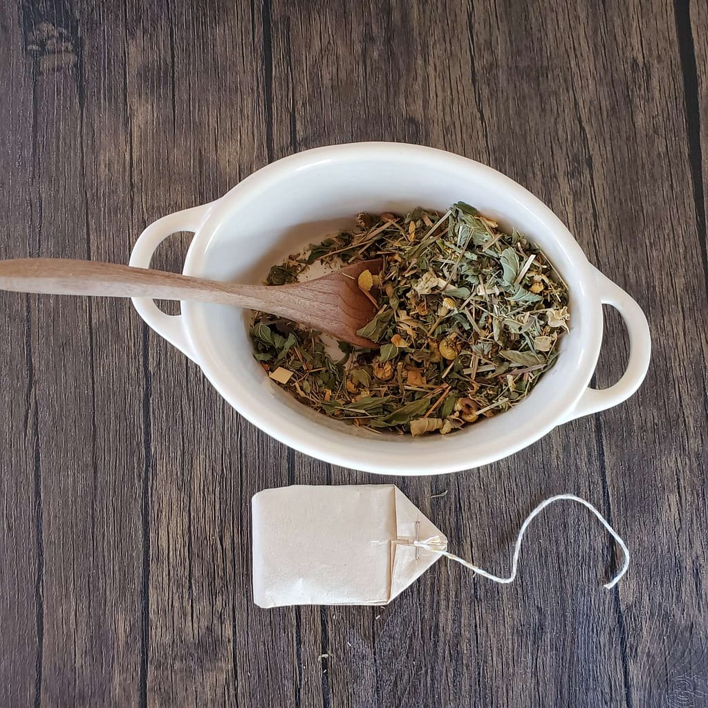 how to make your own tea bags