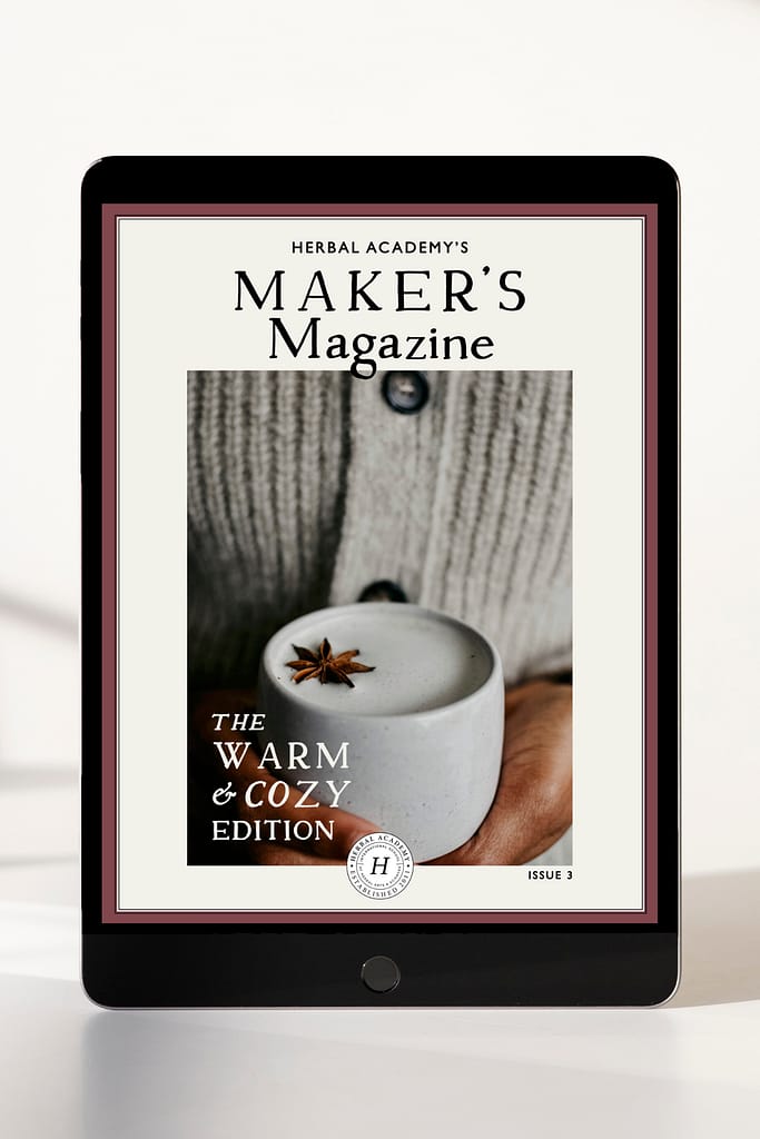 Herbal Academy's Maker's Magazine Issue 3.
