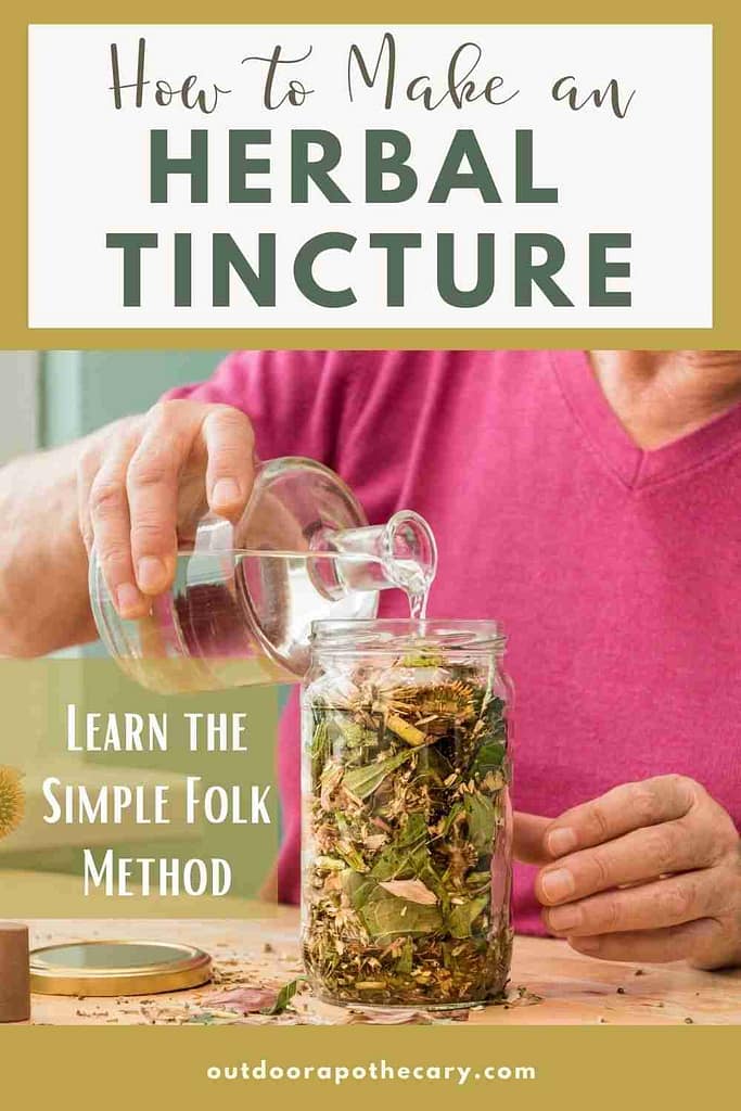how to make an herbal tincture