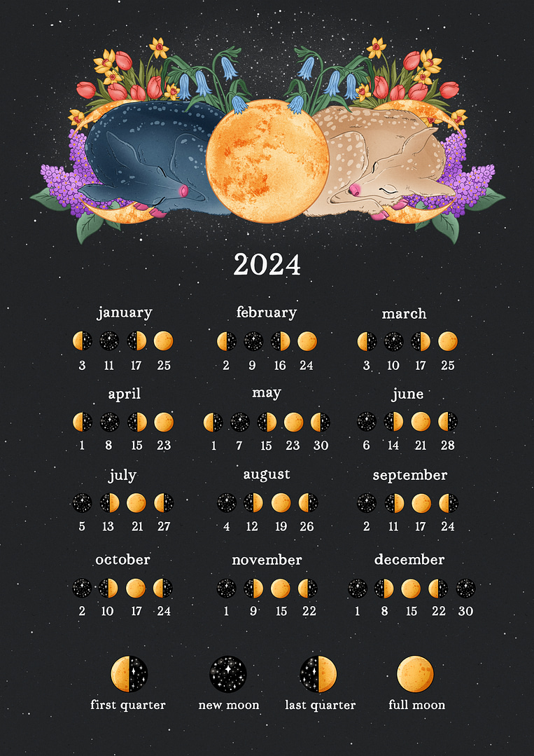 Free 2024 Lunar Calendar